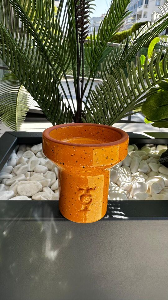 Gt Terra Sırlı 6 Delikli Lüle - Sarı