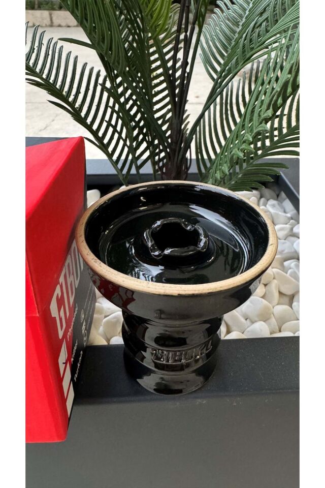 Gt Bowls Arte Nargile Lülesi /Phunnel Siyah