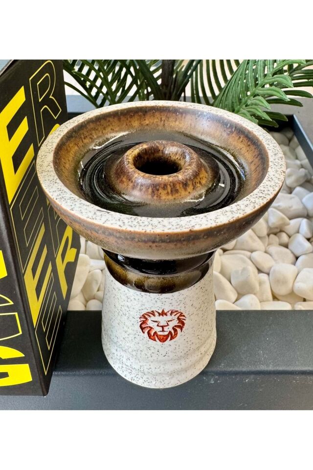 Liger Phunnel Tek Delikli Lüle / Kahve