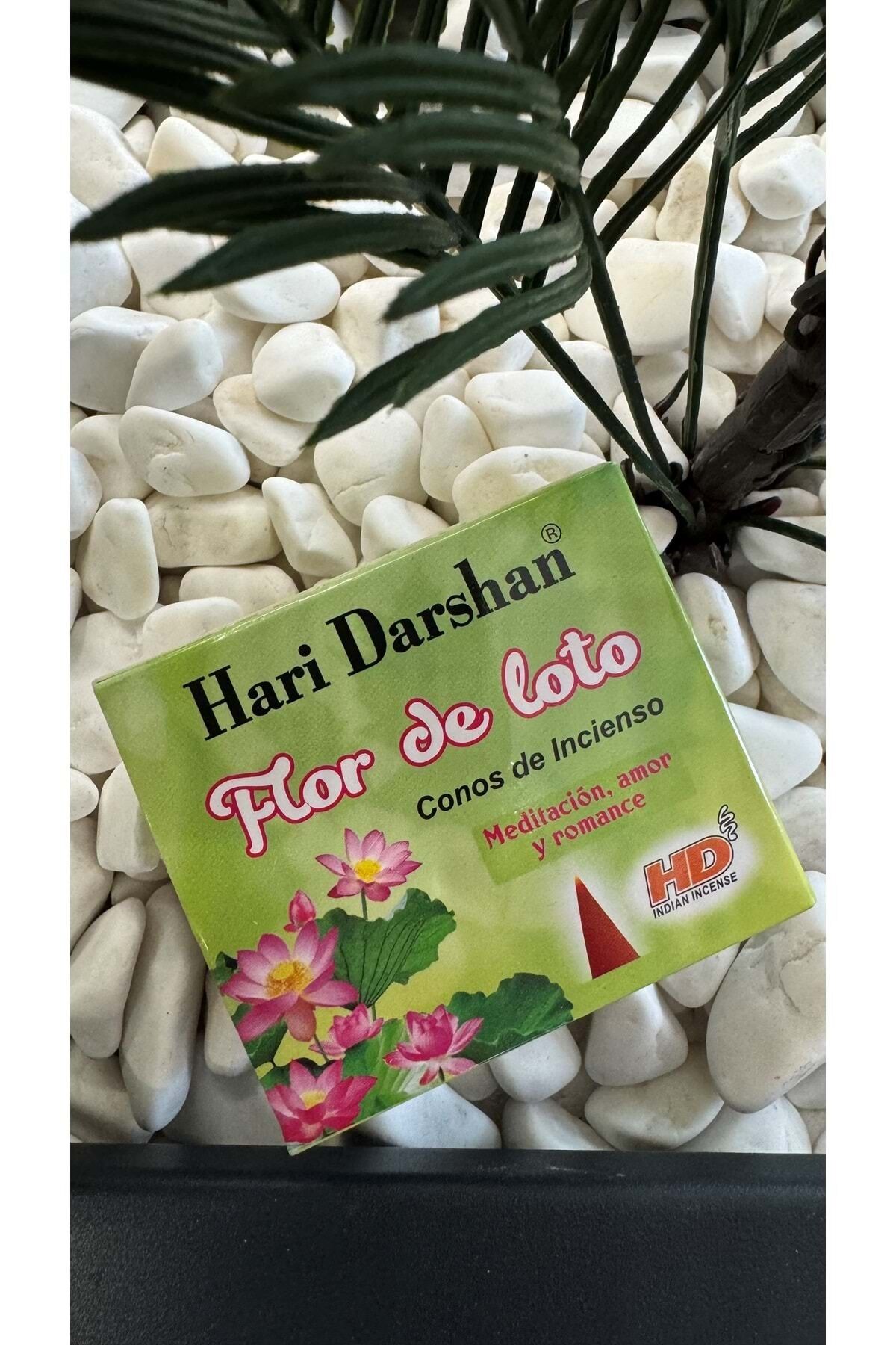Lotus Çiçeği Tütsü Hari Darshan /10 Adet