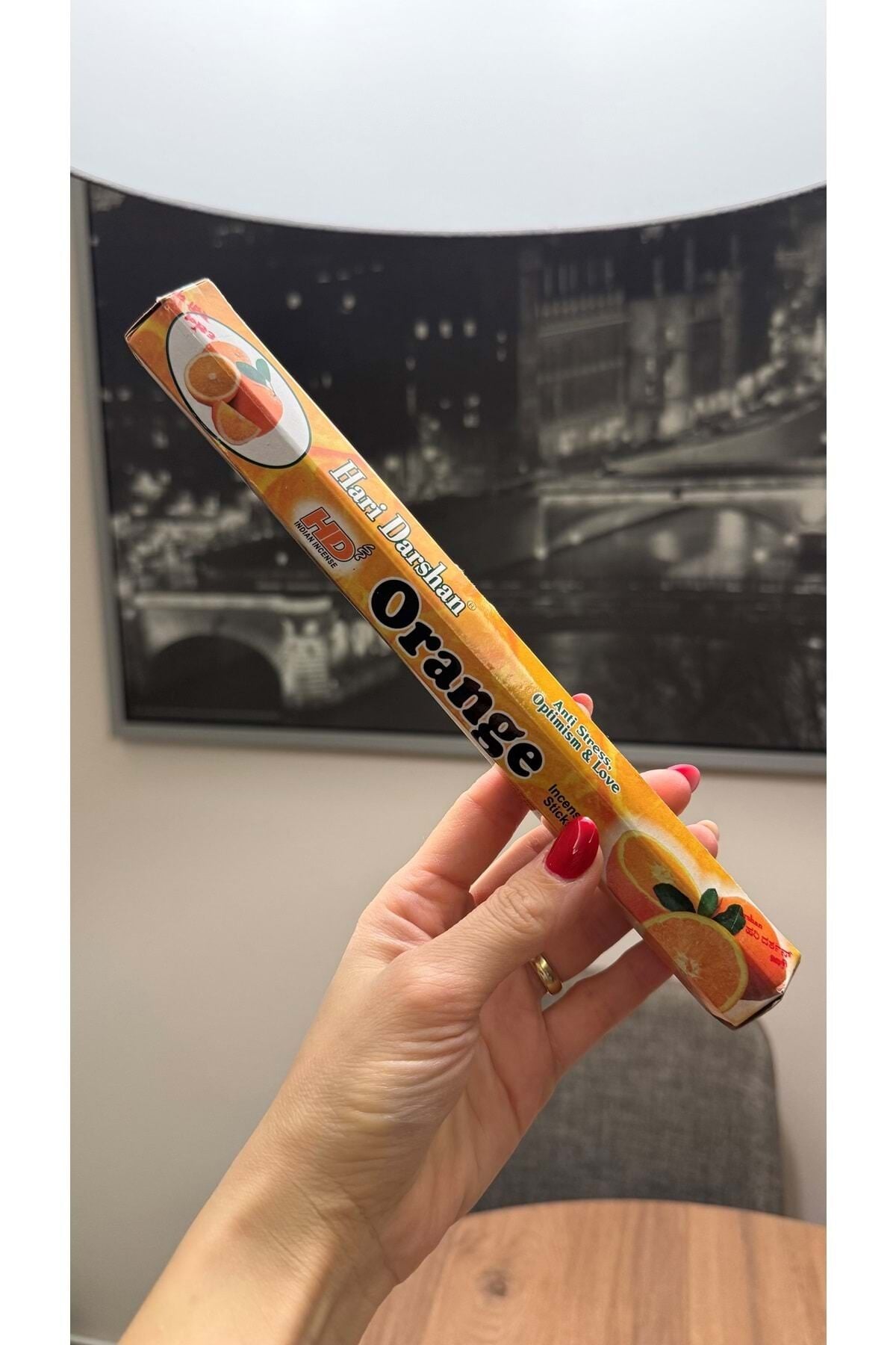 Orange (PORTAKAL) Kokulu Tütsü Siyah